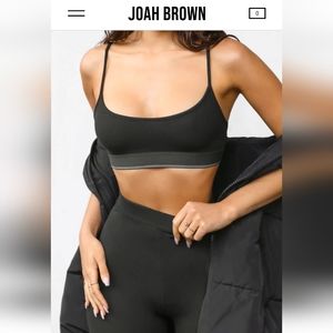 Joah Brown Essential Bra - Black Onyx